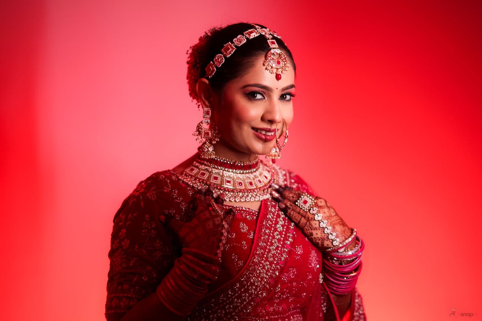 Aanya — Royal Bridal — Bridal makeup by Arunima Mondal in Kolkata